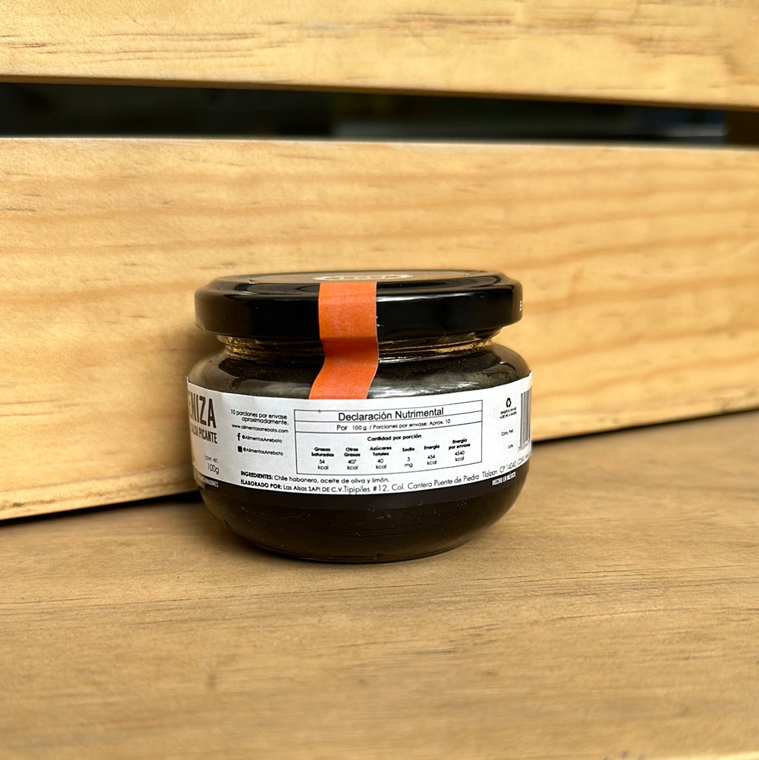 SALSA HABANERO CENIZA 100 ARREBATO
