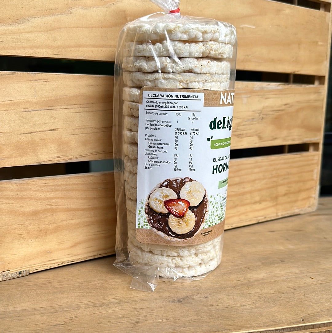 TOSTADA DE ARROZ NATURAL DELIGHT RICE