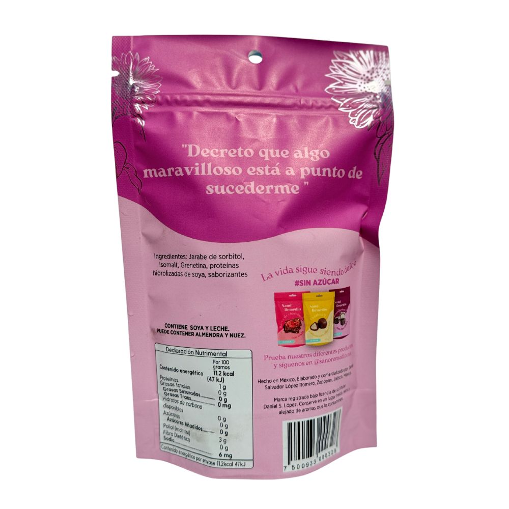 BOMBONES 1 CALORIA SABOR VAINILLA SANO REMEDIO