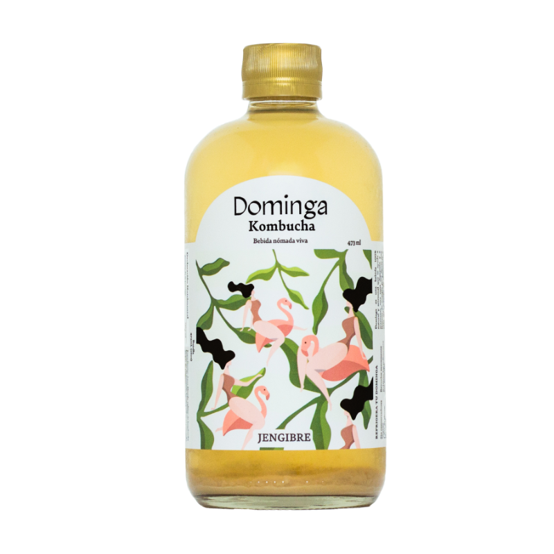KOMBUCHA JENGIBRE 473 ML DOMINGA