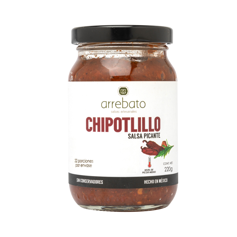 SALSA CHIPOTLILLO 220 G ARREBATO