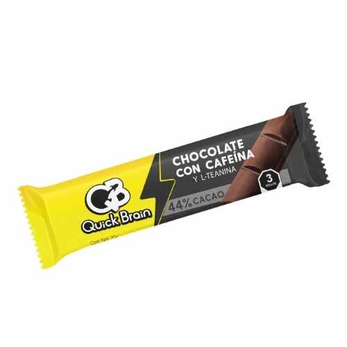 BARRA DE CHOCOLATE CON CAFEINA QUICK BRAIN