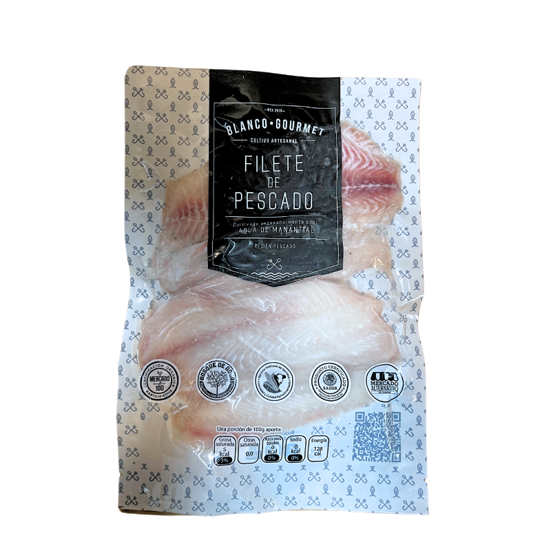 PESCADO CONGELADO SIN PIEL BLANCO GOURMET