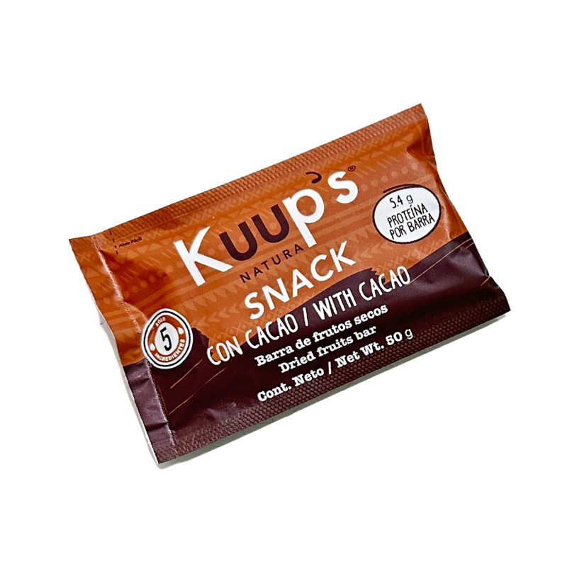 ENERGY BAR SABOR COCOA 50 G KUUP'S NATURA