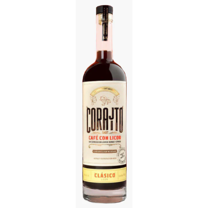 LICOR DE CARAJILLO MEXICANO CORAJITO 750 ML