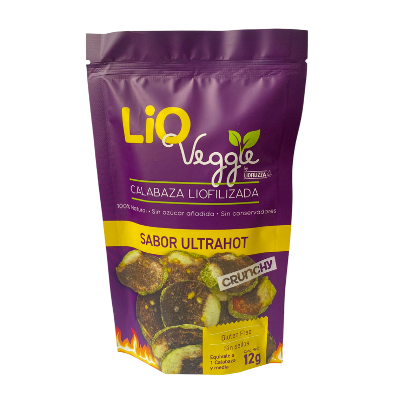 CALABAZA LIOFILIZADA SABOR ULTRAHOT LIOFILIZZA