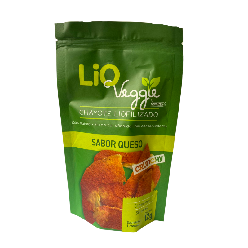 CHAYOTE LIOFILIZADO SABOR QUESO LIOFILIZZA