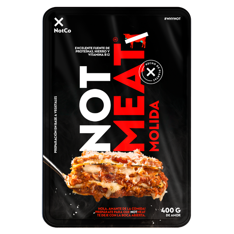 CARNE MOLIDA VEGANA NOTMEAT MOLIDA NOTCO