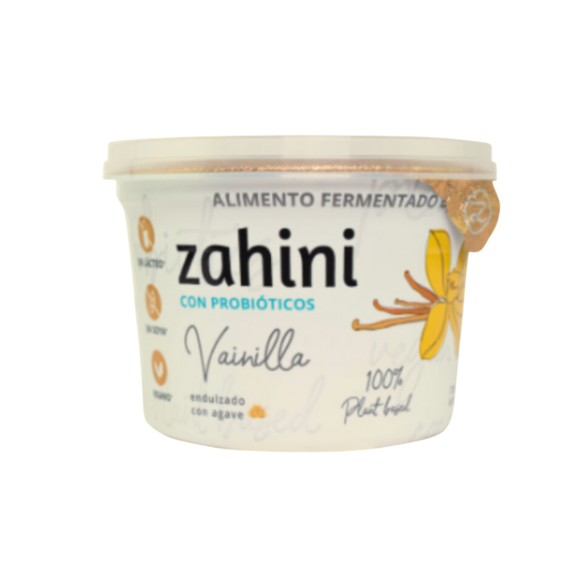 YOGHURT VEGANO SABOR VAINILLA CERO LACTEOS ZAHINI