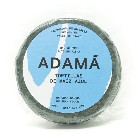 TORTILLAS DE MAIZ AZUL 500 G ADAMA