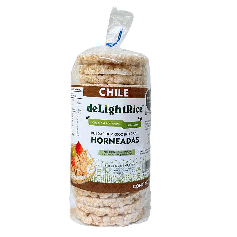 TOSTADA DE ARROZ DE CHILE DELIGHT RICE