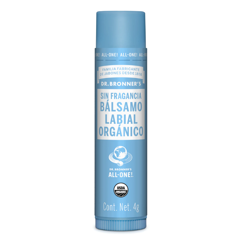 BALSAMO LABIAL SIN FRAGANCIA DR BRONNER'S