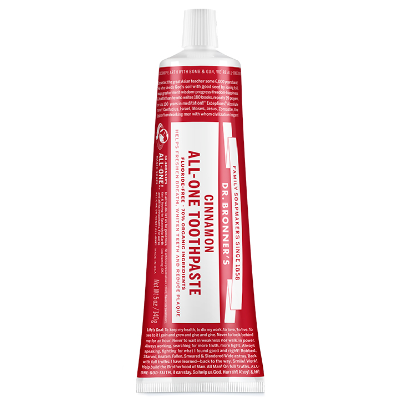 PASTA DENTAL CANELA 140 G DR BRONNER