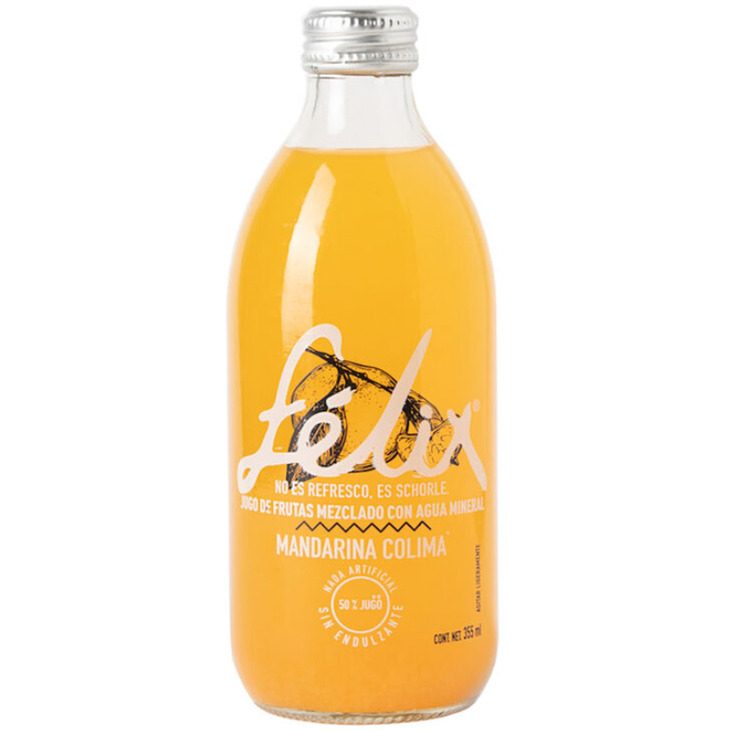SODA NATURAL CON MANDARINA YUCATAN 355 ML FELIX