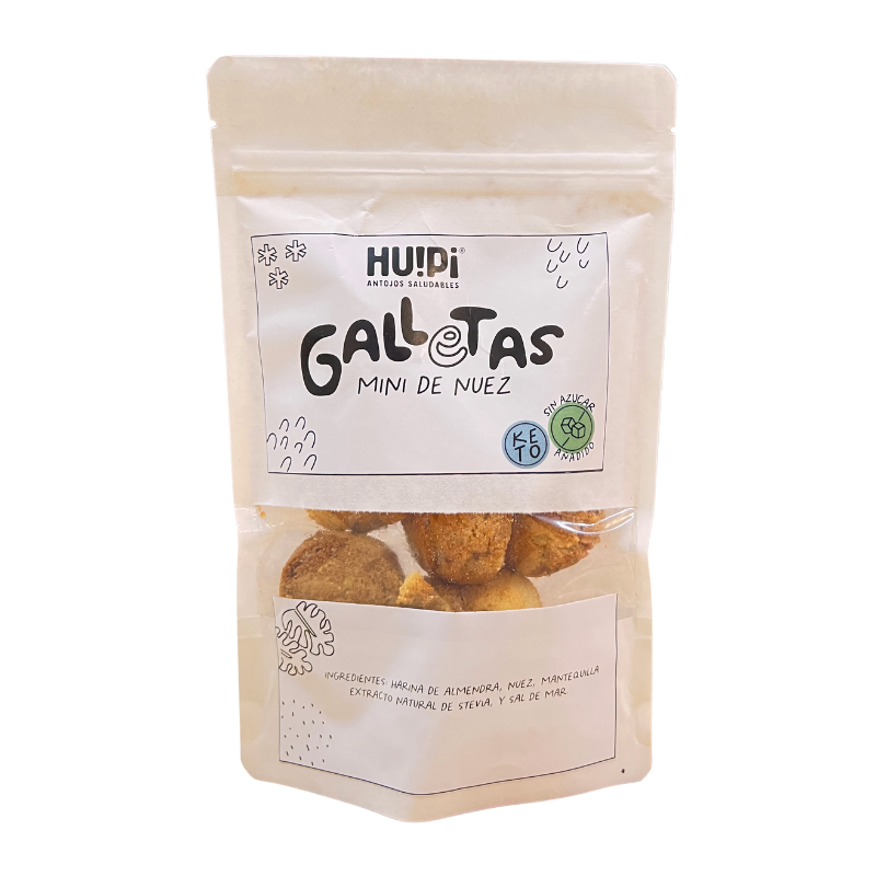 MINI HUIPIS NUEZ KETO 80 G HUIPI