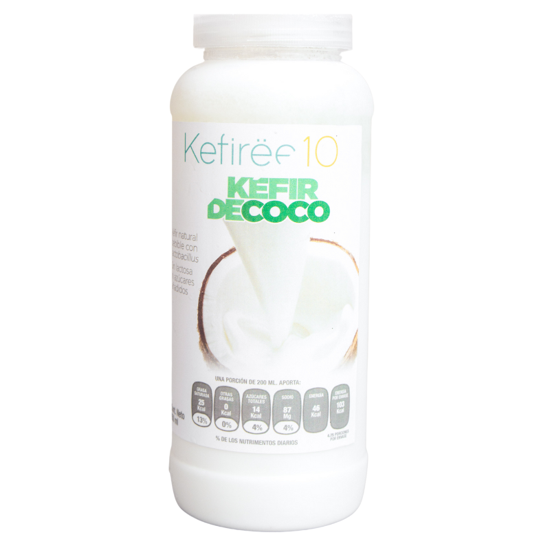 LECHE KEFIR DE COCO 950 ML KEFIREE10