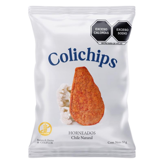 TOTOPOS HORNEADOS DE COLIFLOR COLICHIPS 50 G MANNA FOODS