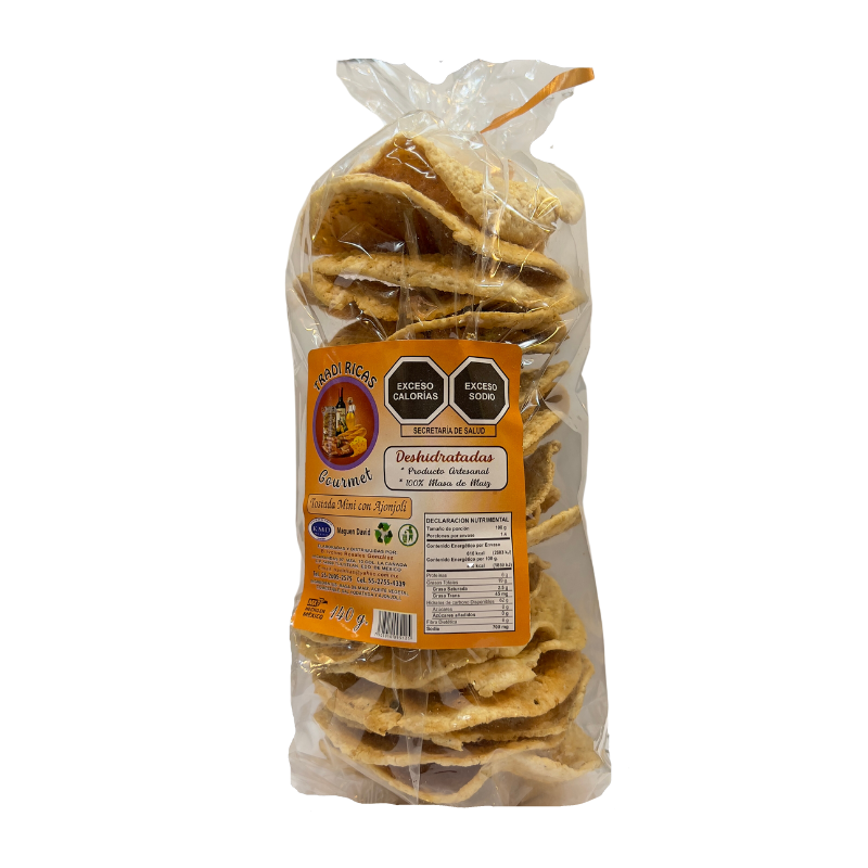 TOSTADA HORNEADA MINI CON AJONJOLI 140 G TRADI RICAS