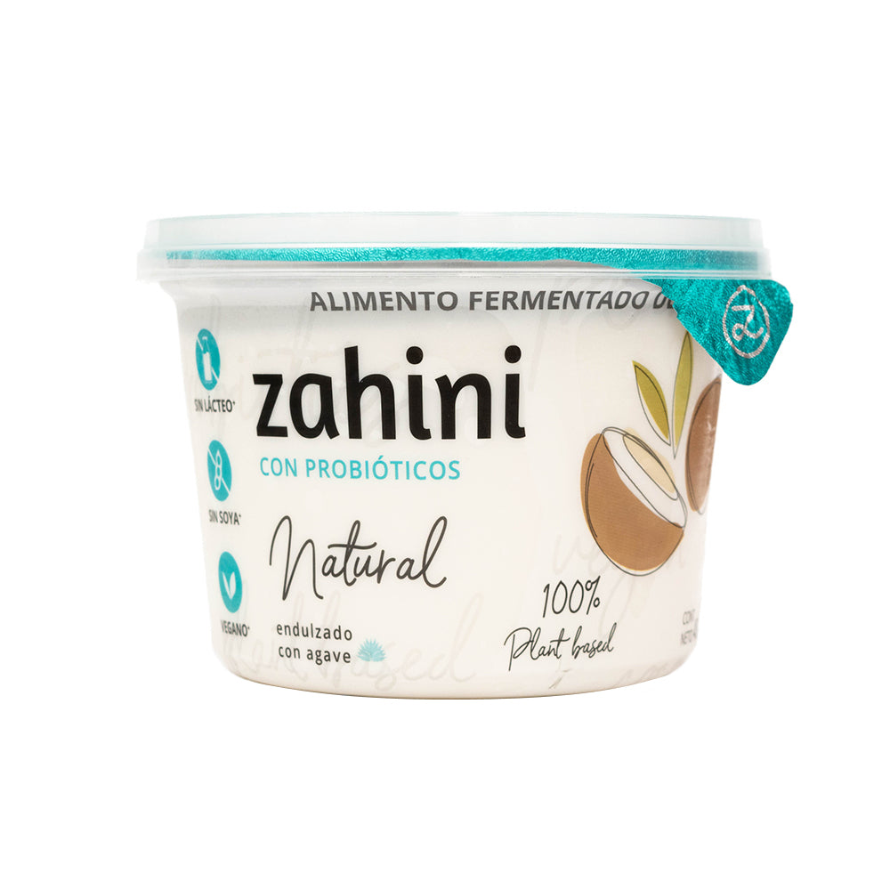 YOGHURT VEGANO SABOR COCO CERO LACTEOS 450 G ZAHINI