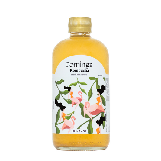 KOMBUCHA DURAZNO 473 ML DOMINGA