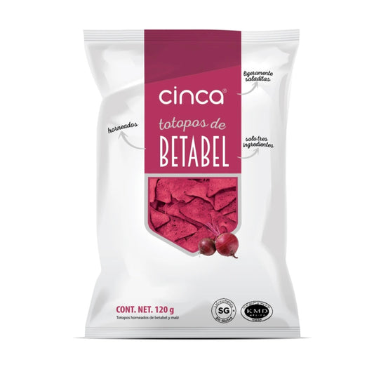 TOTOPOS DE BETABEL 120 G CINCA