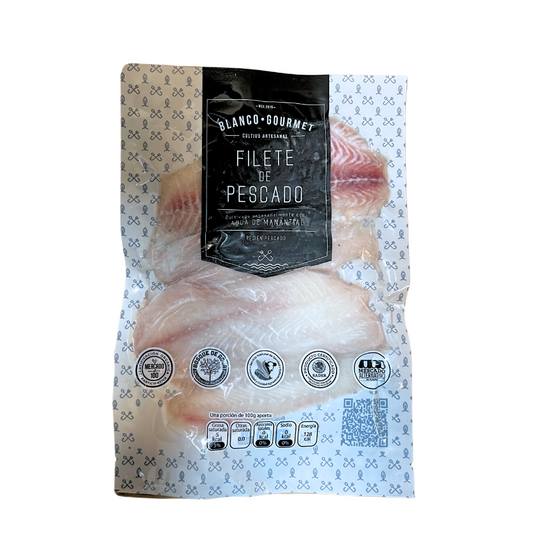 PESCADO CONGELADO SIN PIEL BLANCO GOURMET