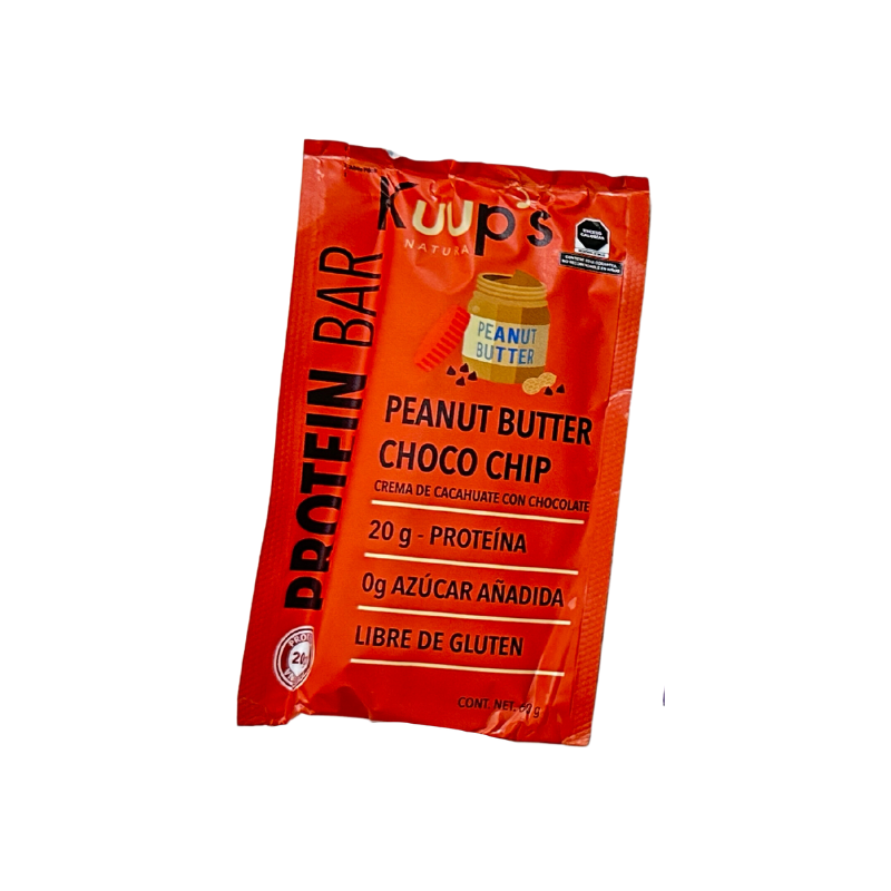 PROTEIN BAR SABOR PEANUTBUTTER 60 G KUUP'S NATURA