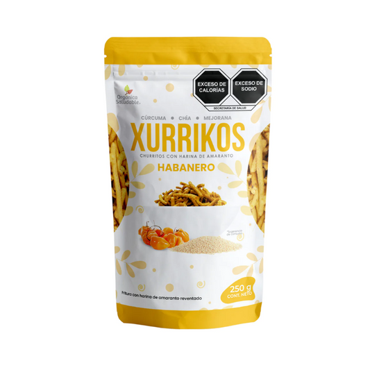 CHURRITO HABANERO ORGANICA SALUDABLE