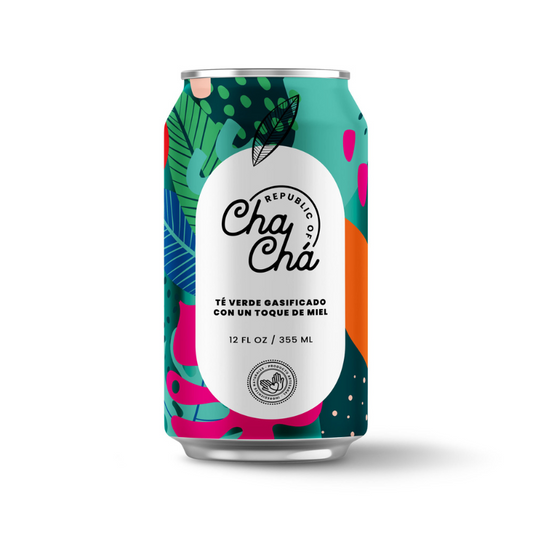 TE VERDE GASIFICADO CON UN TOQUE DE MIEL REPUBLIC OF CHACHA