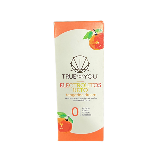 SACHET ELECTROLITOS KETO TANGERINE DREAM 7 SOBRES TRUE FOR YOU