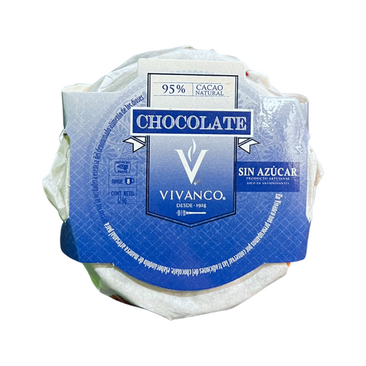 CHOCOLATE SIN AZUCAR 124 G VIVANCO