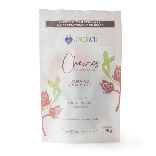 CHEWIES DE JAMAICA DESHIDRATADA 70 G A MORA TI