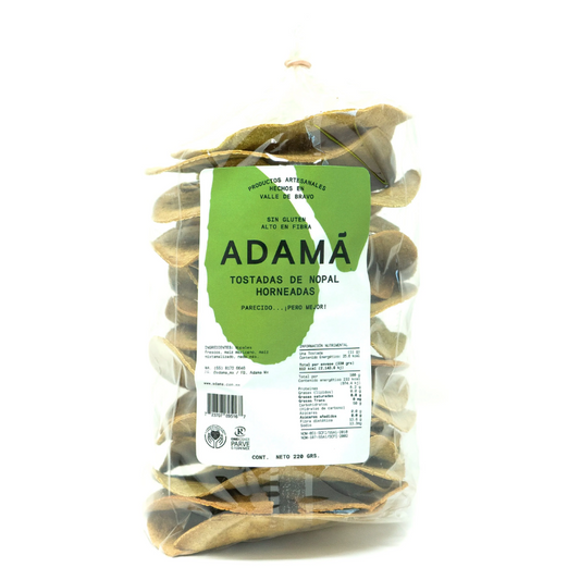 TOSTADAS DE NOPAL 220 G ADAMA