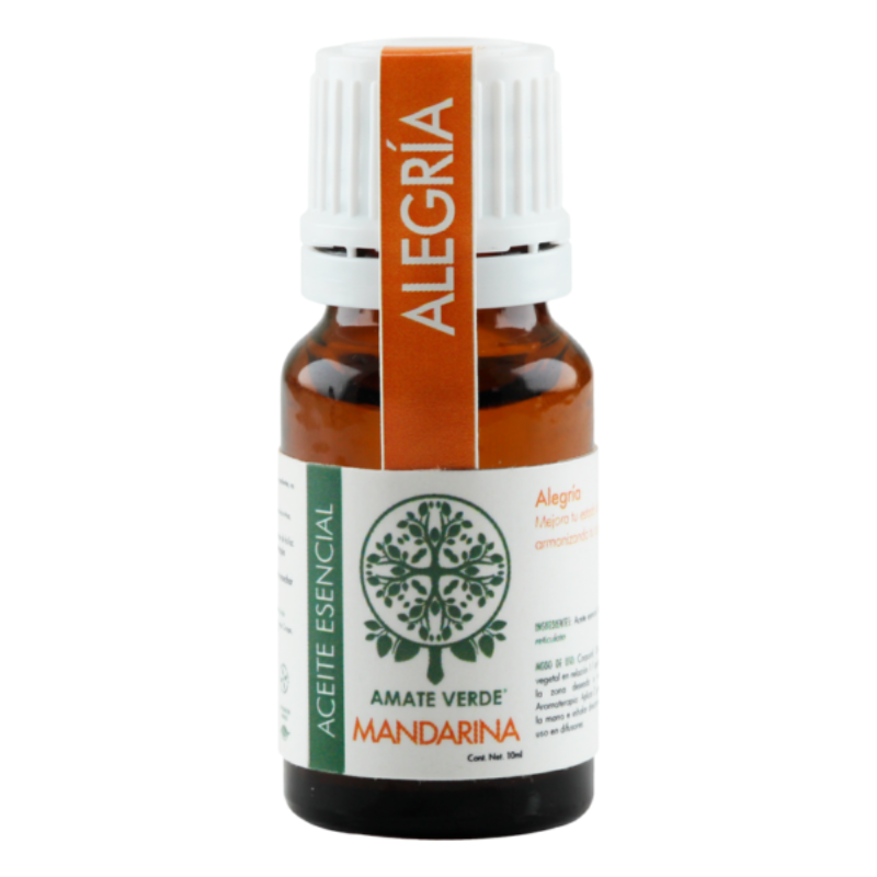 ACEITE ESENCIAL DE MANDARINA 10 ML AMATE VERDE