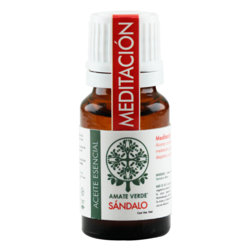 ACEITE ESENCIAL DE SANDALO 10 ML AMATE VERDE