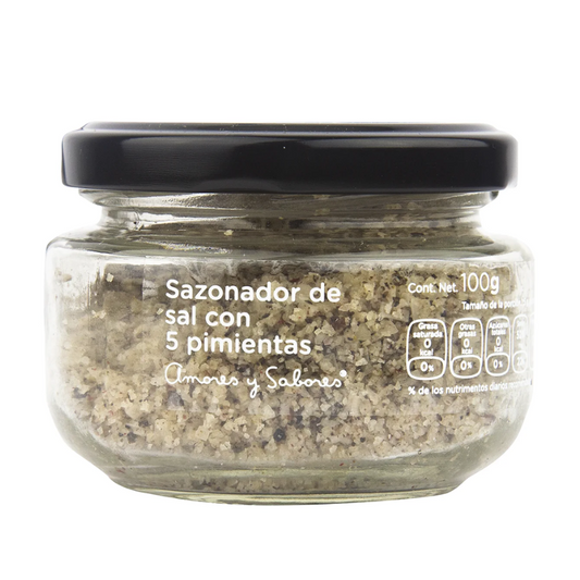SAL 5 PIMIENTAS AMORES Y SABORES