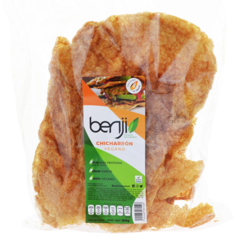CHICHARRON FRITO VEGANO 150 G BENJI VEGAN GOURMET