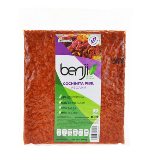 COCHINITA PIBIL VEGANA 400 G BENJI VEGAN GOURMET