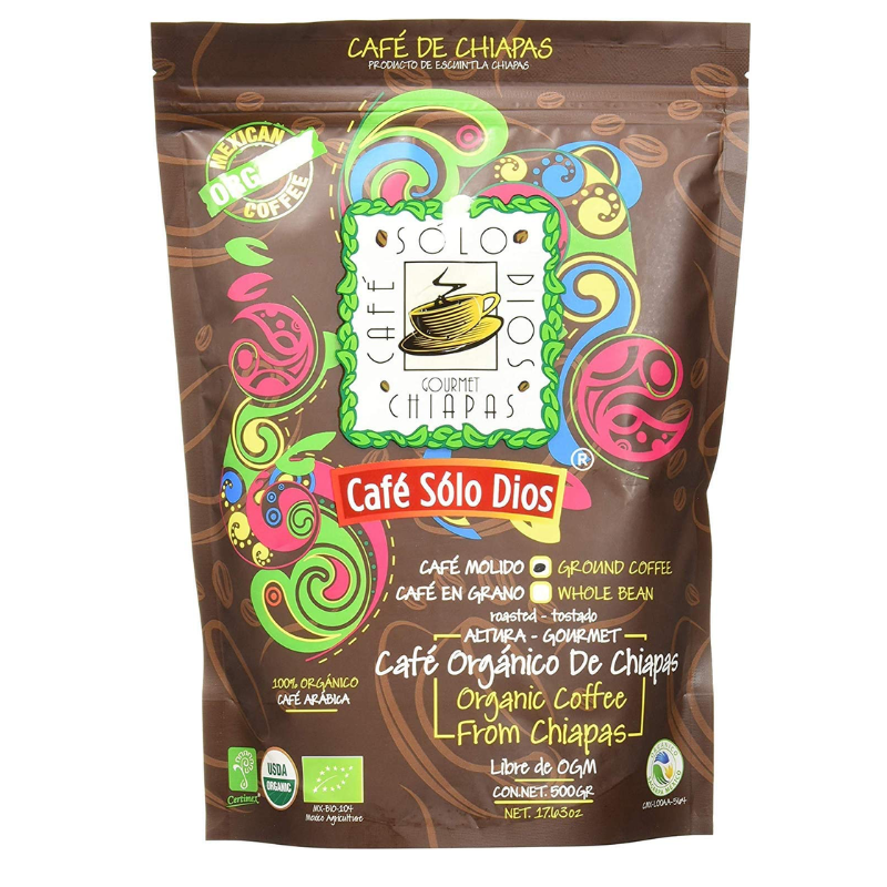 CAFE ORGANICO MOLIDO 500 G CAFE SOLO DIOS
