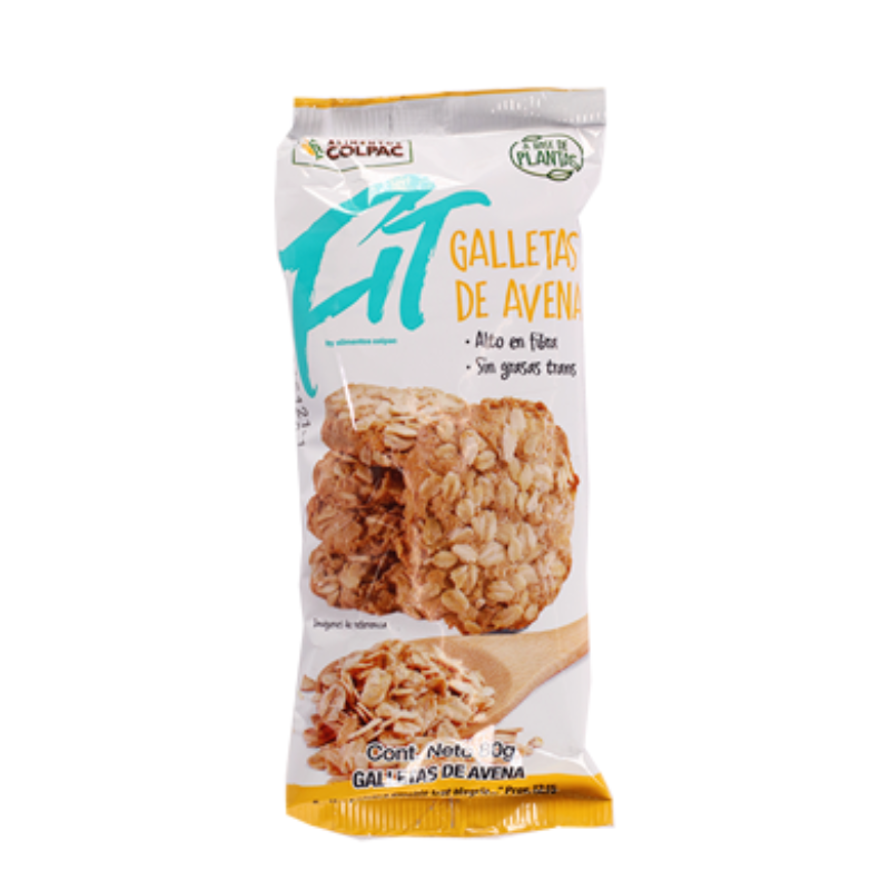 GALLETA DE AVENA FIT 80 G COLPAC