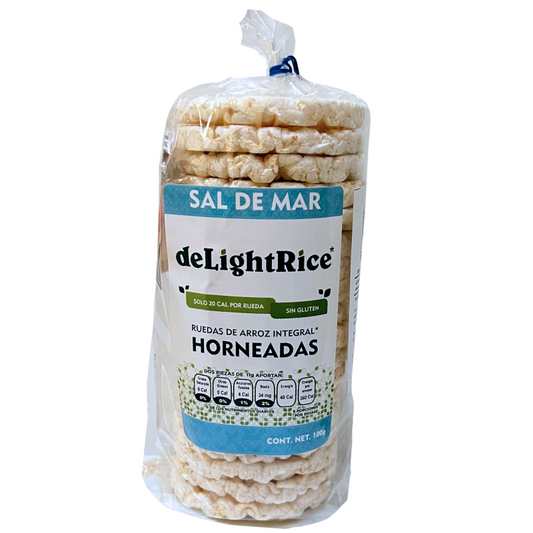 TOSTADA DE ARROZ SAL DE MAR DELIGHT RICE