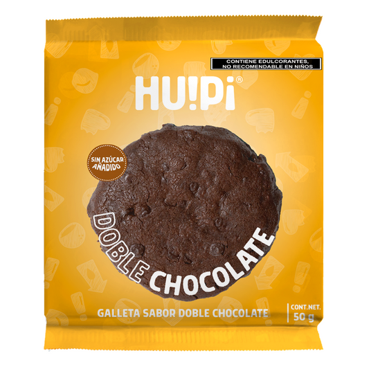GALLETA DOBLE CHOCOLATE 50 G HUIPI