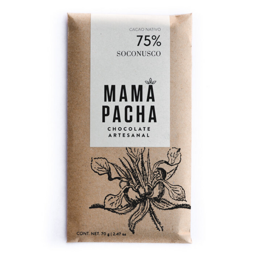 BARRA DE CHOCOLATE SOCONUSCO 75% MAMA PACHA
