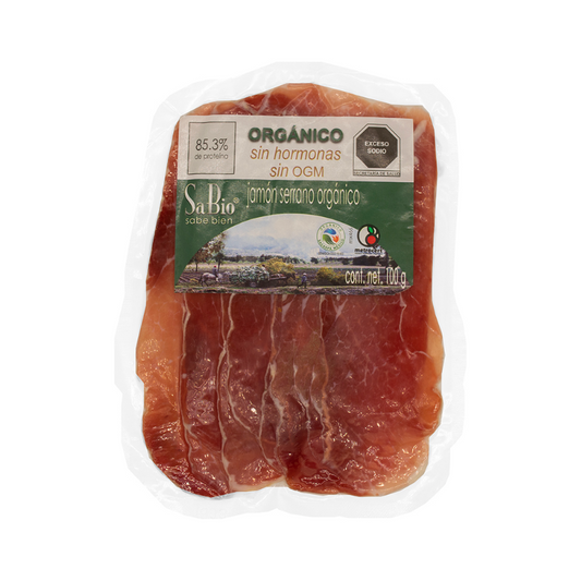 JAMON SERRANO ORGANICO 100 G SABIO