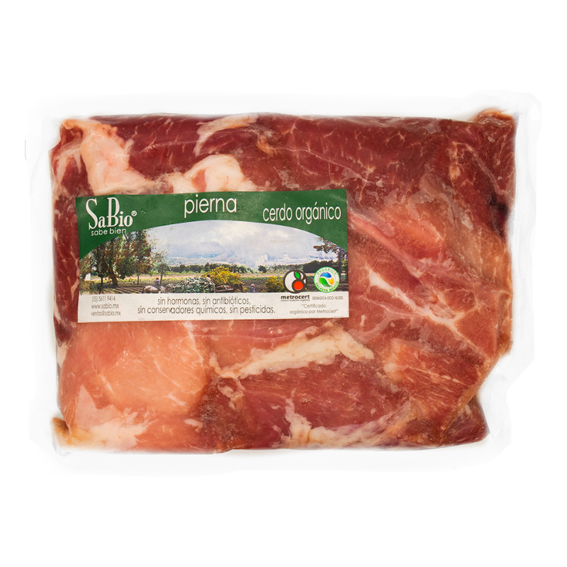 PIERNA DE CERDO ORGANICA 500 G SABIO